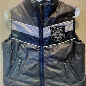 Navy Kids Puffer Jacket